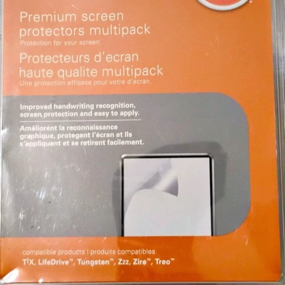 PalmOne Tungsten Zire Treo Screen Protector Multipack 3177WW New Sealed - Picture 2 of 4